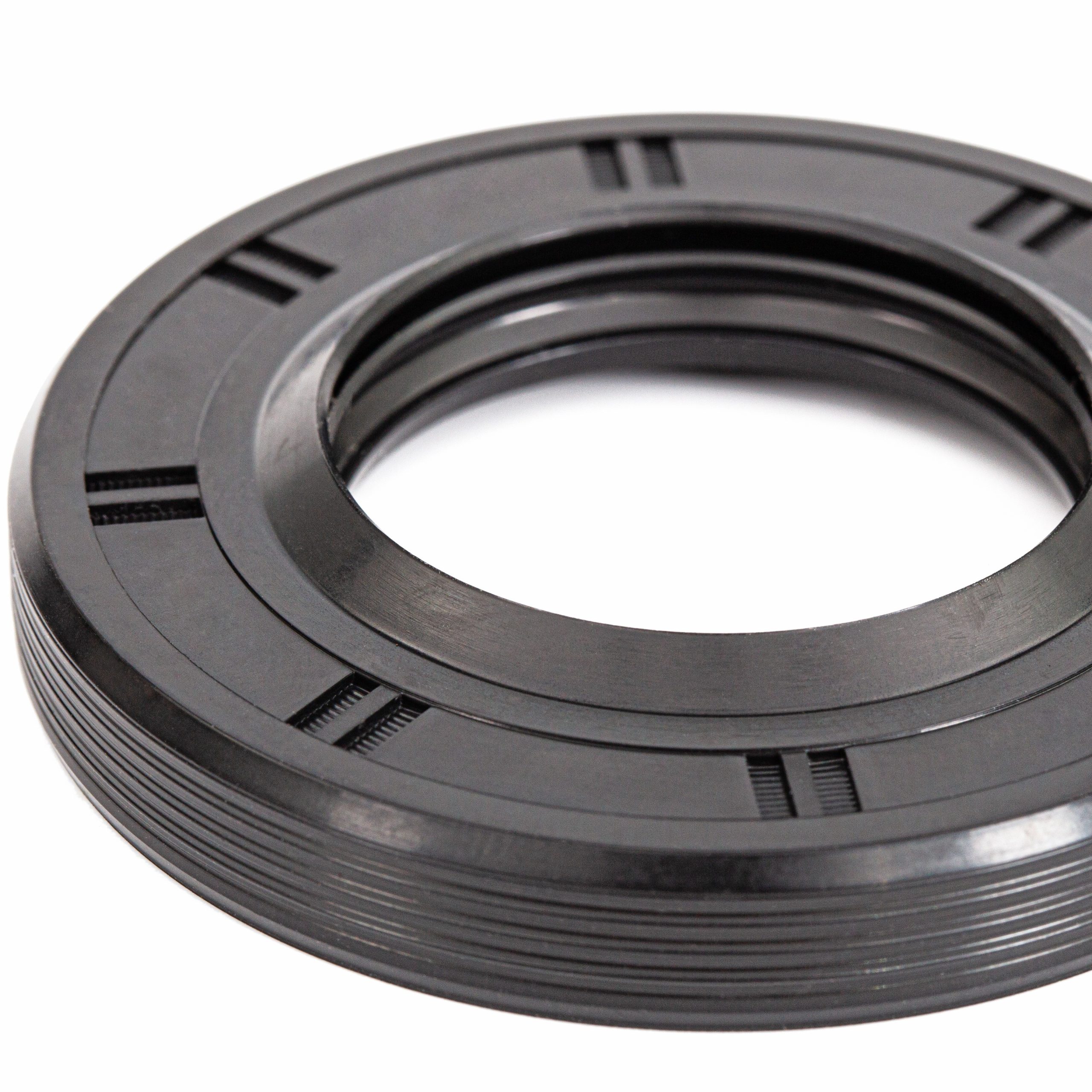 Oil seal for machine repair, isolated on white background